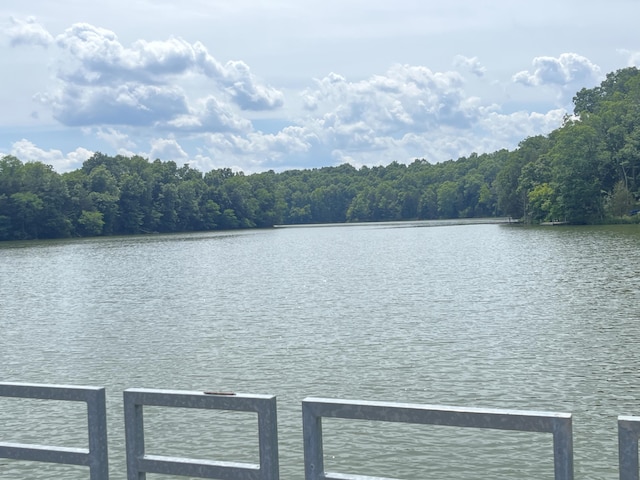 567 Rose Bourne Ln, Owenton, KY 40359 - water view with a heavily wooded area