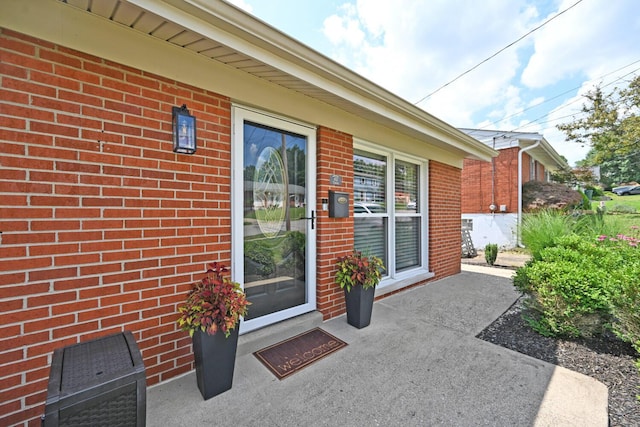 42 Daisy Ln, Fort Thomas, KY 41075 - view of exterior entry featuring brick siding