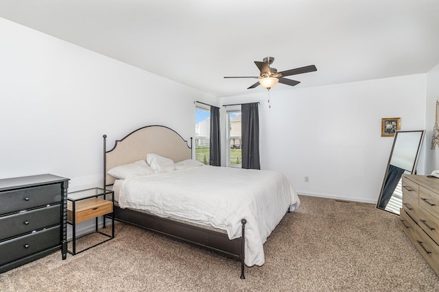 6638 Glencree Ln, Union, KY 41091 - carpeted bedroom featuring ceiling fan