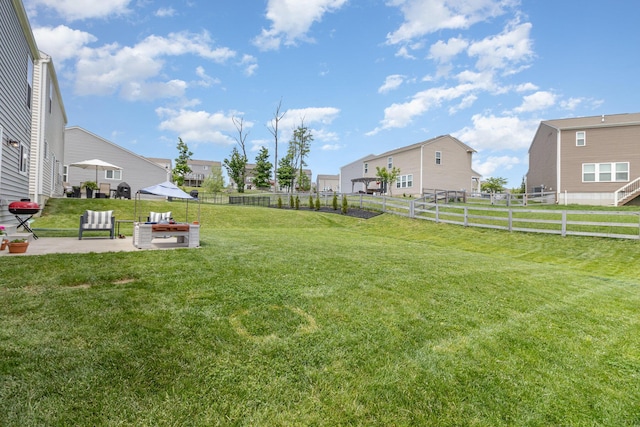 6638 Glencree Ln, Union, KY 41091 - fenced backyard featuring a patio and a residential view