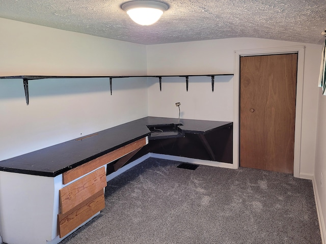 107 Timberlake Ave, Erlanger, KY 41018 - unfurnished office featuring dark carpet and a textured ceiling
