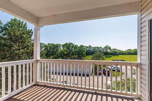 150 Saddlebrook Ln Unit 535, Florence, KY 41042 - balcony featuring view of wooded area