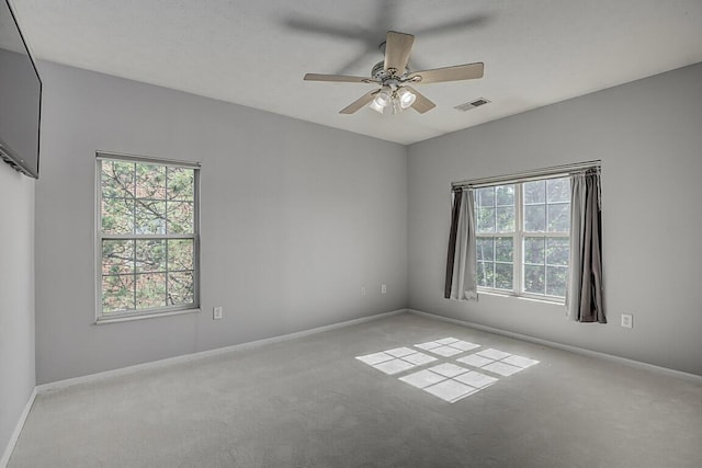 150 Saddlebrook Ln Unit 535, Florence, KY 41042 - empty room featuring carpet flooring and a ceiling fan