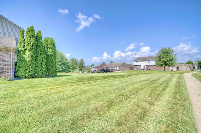 1025 Wakefield Ct, Hebron, KY 41048 - view of grassy yard featuring a residential view