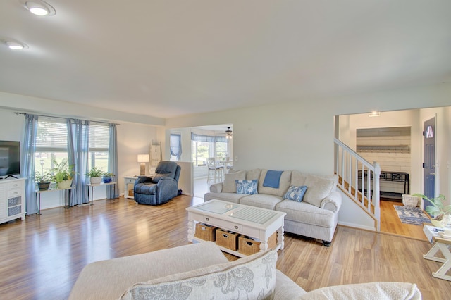 1025 Wakefield Ct, Hebron, KY 41048 - living area with wood finished floors