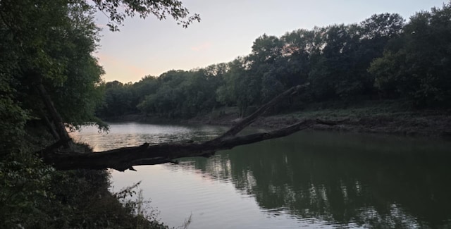 604 Rifle Range Rd, Alexandria, KY 41001 - water view with a heavily wooded area