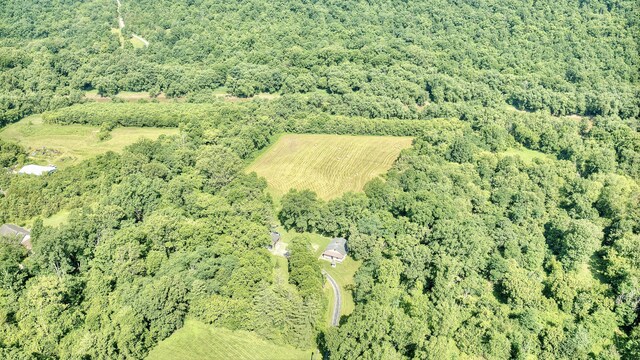 604 Rifle Range Rd, Alexandria, KY 41001 - aerial view of property and surrounding area featuring a heavily wooded area