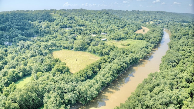 604 Rifle Range Rd, Alexandria, KY 41001 - aerial view of a heavily wooded area