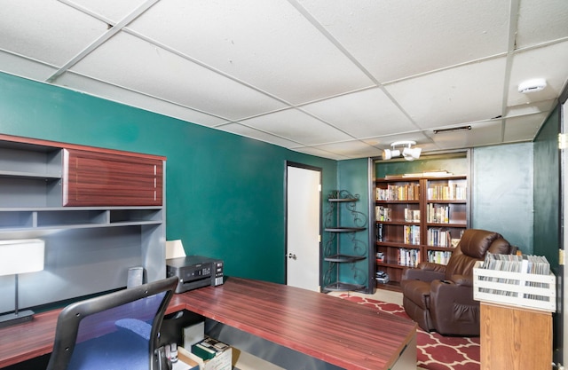 305 Helen St, Ludlow, KY 41016 - home office with a drop ceiling
