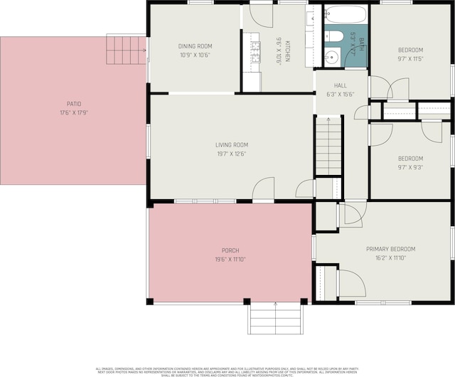 305 Helen St, Ludlow, KY 41016 - view of floor plan / room layout