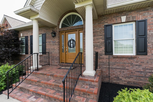 103 Mohawk Trl, Dry Ridge, KY 41035 - entrance to property with brick siding