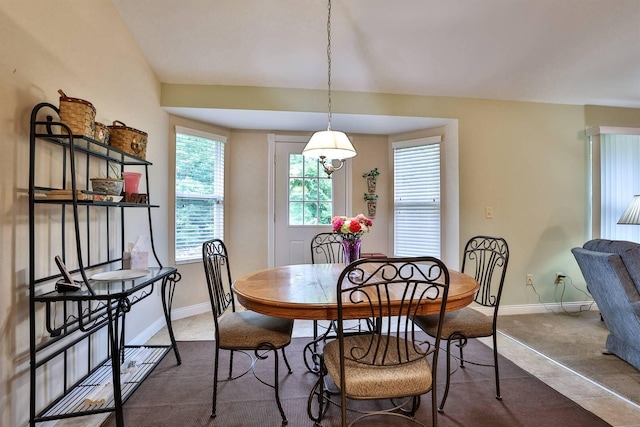 6315 Baymiller Ln, Burlington, KY 41005 - dining room with healthy amount of natural light and carpet flooring