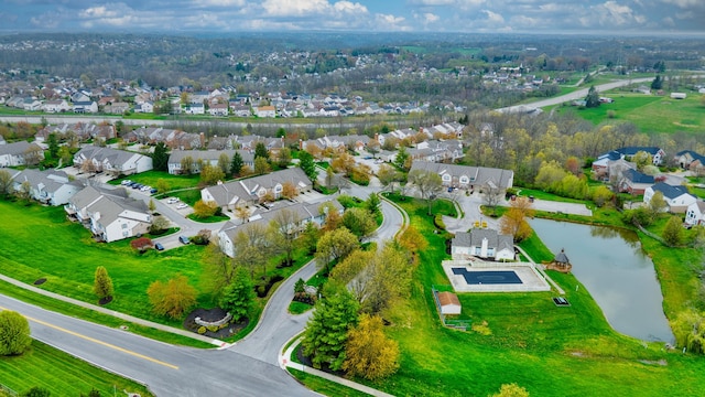 7305 Centrecrest Ln Unit G, Florence, KY 41042 - aerial view of property's location with nearby suburban area and a nearby body of water