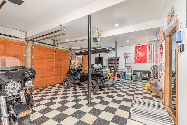 9500 Lower River Rd, Burlington, KY 41005 - garage with a garage door opener