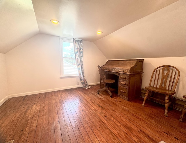 13 Drexel Ave, Florence, KY 41042 - unfurnished office featuring dark wood-type flooring and lofted ceiling