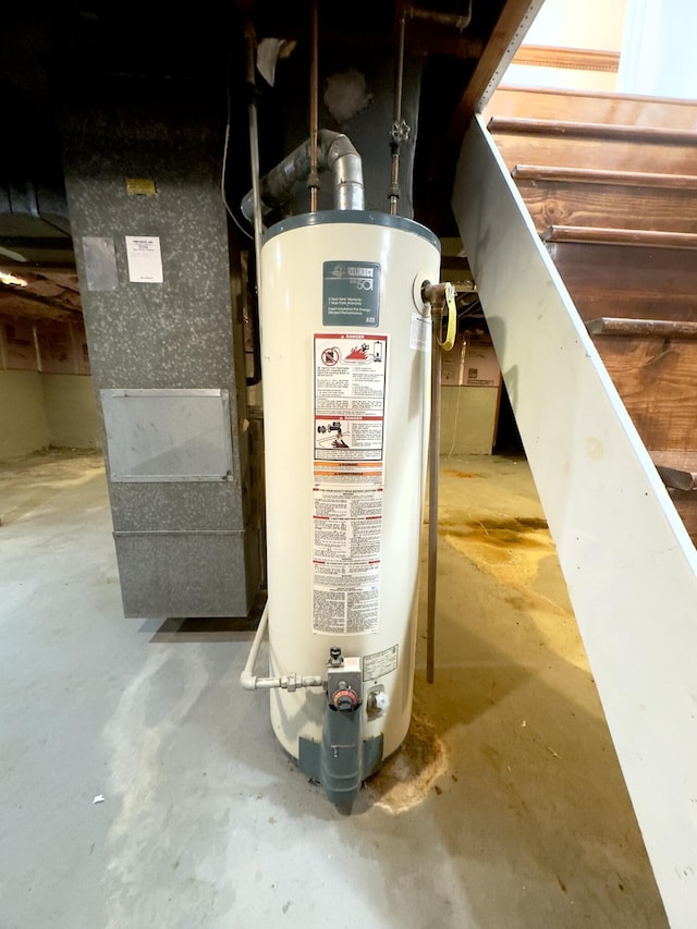 13 Drexel Ave, Florence, KY 41042 - utility room with water heater and heating unit