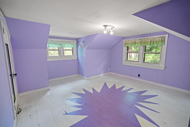 6 Hanover Pl, Fort Thomas, KY 41075 - bonus room with healthy amount of natural light, lofted ceiling, and wood-type flooring