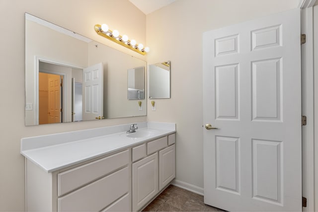 523 Ivy Ridge Dr, Cold Spring, KY 41076 - bathroom with vanity and tile patterned floors