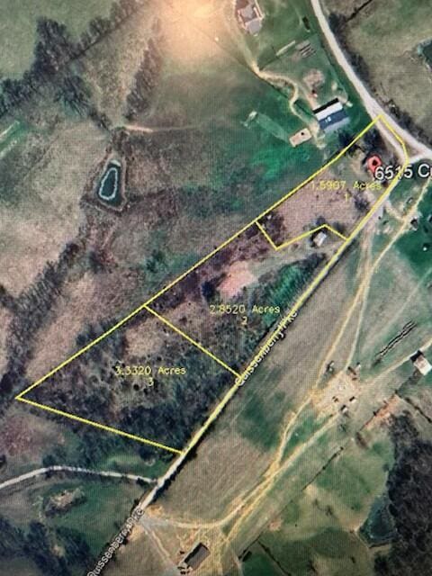 6515 Cull Rd, Owenton, KY 40359 - map of property location with property boundaries highlighted