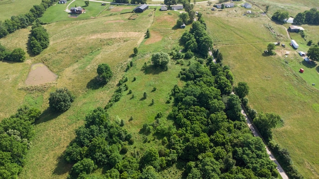 6515 Cull Rd, Owenton, KY 40359 - aerial view of property and surrounding area featuring rural landscape