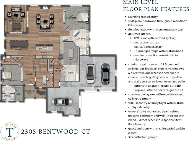 2305 Bentwood Ct, Hebron, KY 41048 - view of room layout