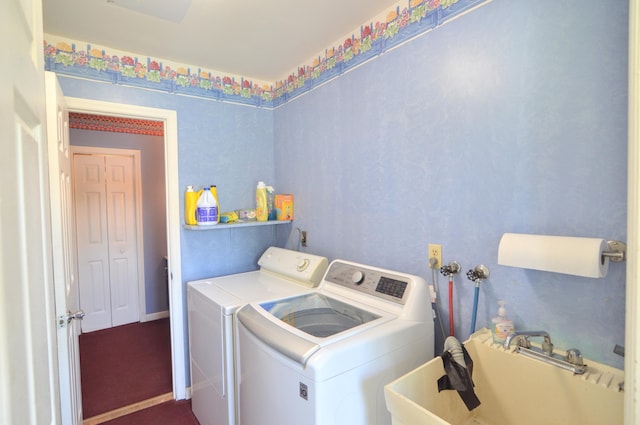 3445 Crittenden Mount Zion Rd, Dry Ridge, KY 41035 - laundry room featuring washer and clothes dryer