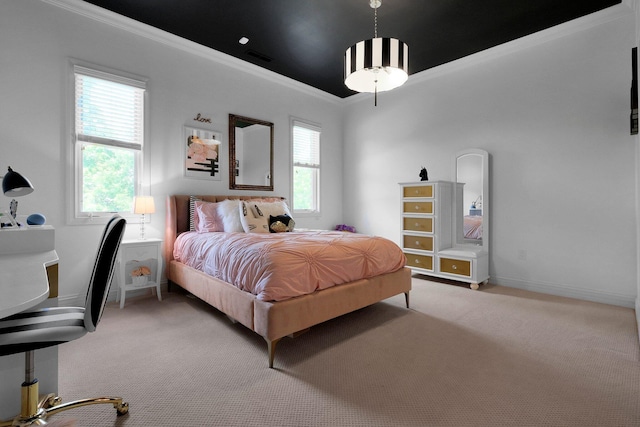 1025 Hyperion Ct, Union, KY 41091 - carpeted bedroom featuring ornamental molding and baseboards