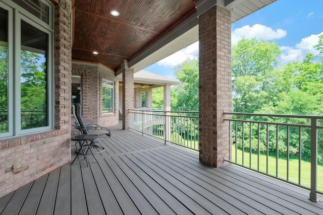 1025 Hyperion Ct, Union, KY 41091 - view of wooden terrace
