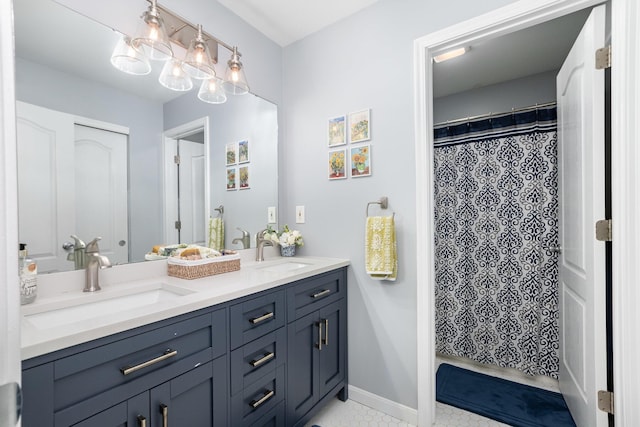 10234 Hempsteade Dr, Union, KY 41091 - full bath featuring double vanity and baseboards