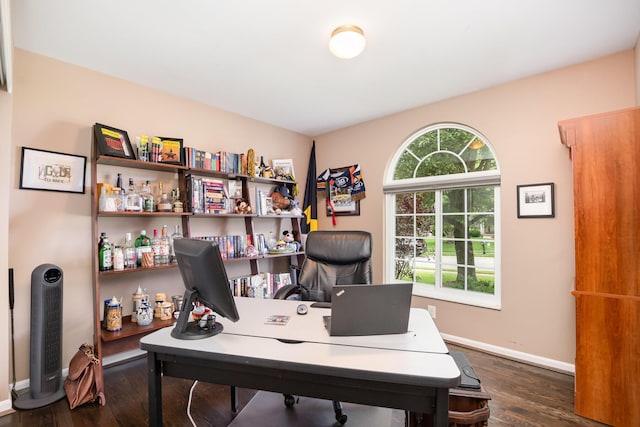 10234 Hempsteade Dr, Union, KY 41091 - office featuring wood finished floors and baseboards