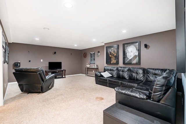 10234 Hempsteade Dr, Union, KY 41091 - living room featuring carpet and recessed lighting