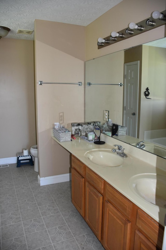 6596 Elgin Ct, Burlington, KY 41005 - bathroom with double vanity and tile patterned floors