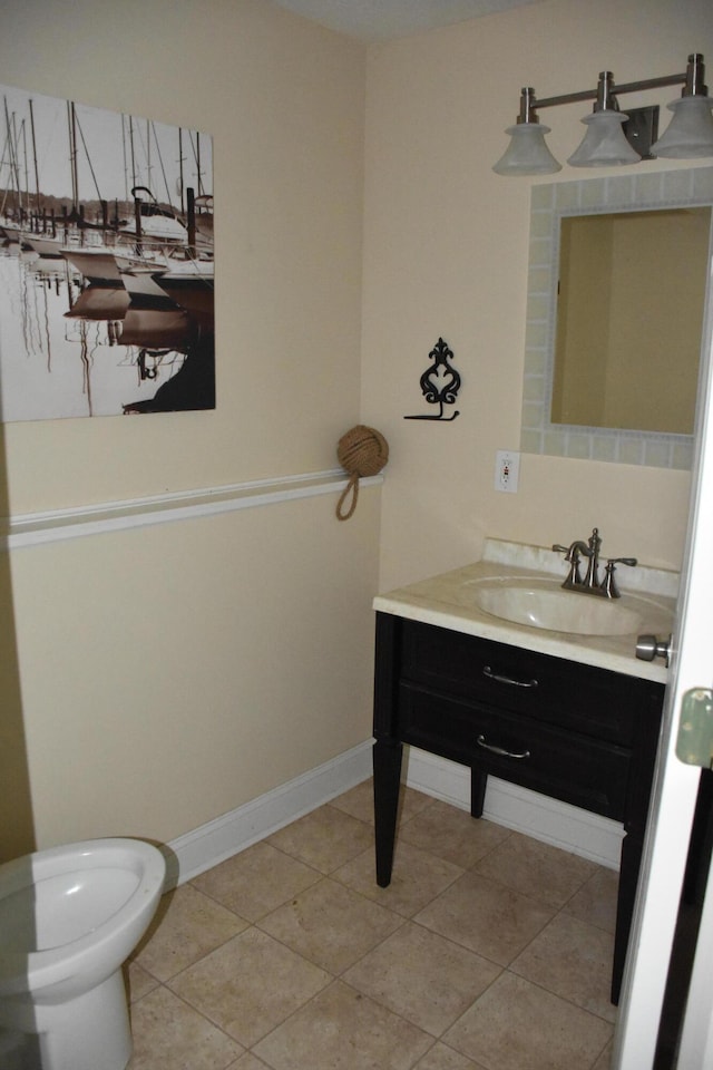 6596 Elgin Ct, Burlington, KY 41005 - bathroom with vanity and tile patterned floors