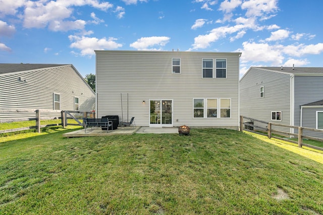 9612 Sweetwater Ln, Alexandria, KY 41001 - back of house featuring a patio area and a fenced backyard