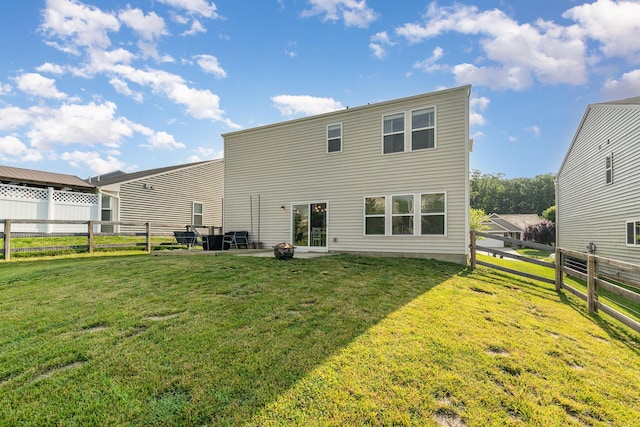 9612 Sweetwater Ln, Alexandria, KY 41001 - back of house featuring a fenced backyard and a patio area