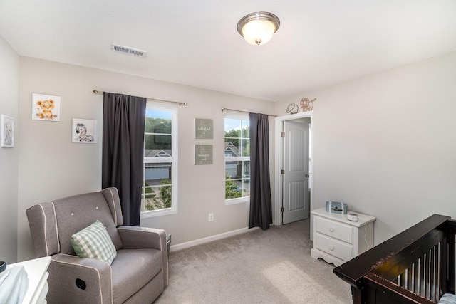 9612 Sweetwater Ln, Alexandria, KY 41001 - sitting room with baseboards and light colored carpet