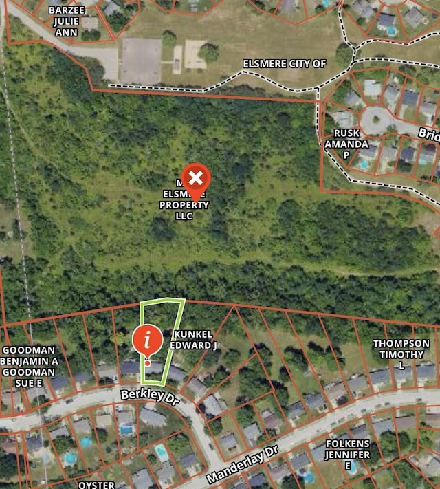 139 Berkley Dr, Florence, KY 41042 - aerial map of property and surrounding area