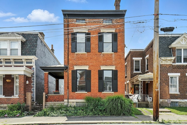 234 Walnut St, Bellevue, KY 41073 - view of front of house featuring brick siding