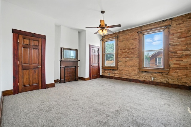 234 Walnut St, Bellevue, KY 41073 - unfurnished bedroom with carpet flooring and a ceiling fan