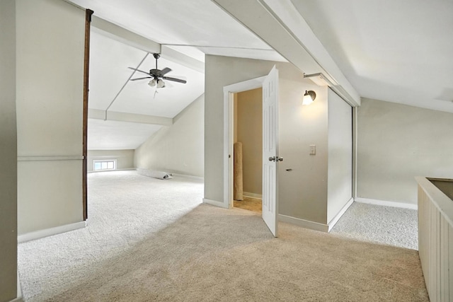 234 Walnut St, Bellevue, KY 41073 - additional living space featuring carpet flooring and a ceiling fan