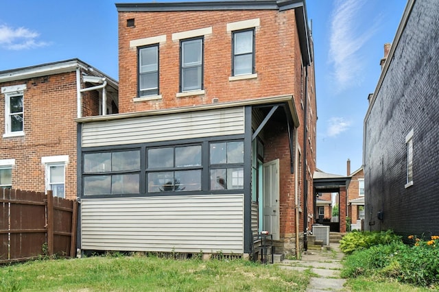 234 Walnut St, Bellevue, KY 41073 - back of property featuring brick siding
