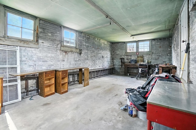 234 Walnut St, Bellevue, KY 41073 - below grade area featuring a workshop area and plenty of natural light