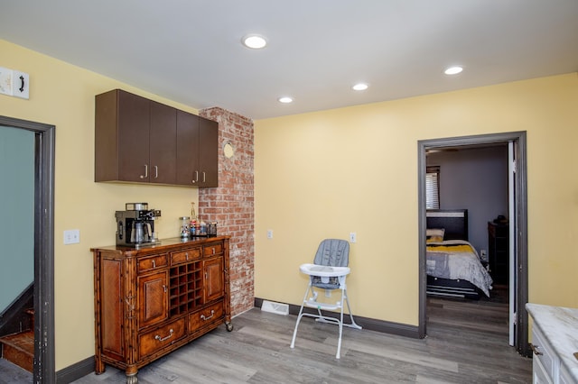 15 21st St, Newport, KY 41071 - bar featuring light wood-style floors and recessed lighting