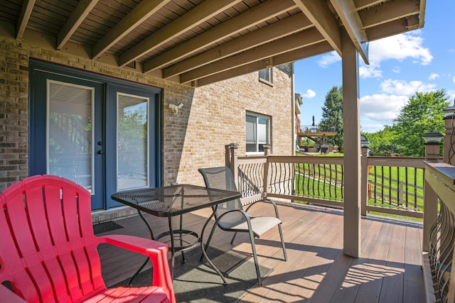 10302 Limerick Cir, Covington, KY 41015 - view of deck