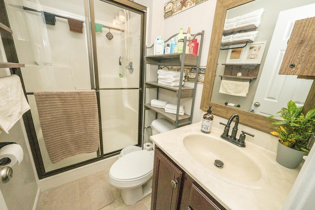 1155 Breckenridge Ln, Hebron, KY 41048 - full bathroom featuring vanity and a shower stall