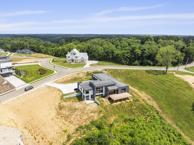 5090 Bella Vista Dr, Cold Spring, KY 41076 - view of subject property with a heavily wooded area
