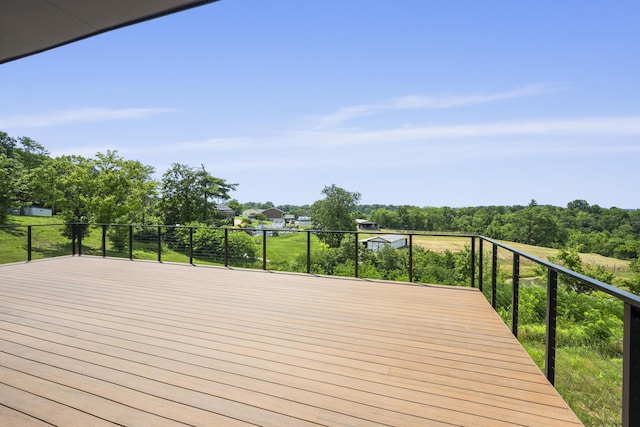 5090 Bella Vista Dr, Cold Spring, KY 41076 - view of wooden terrace