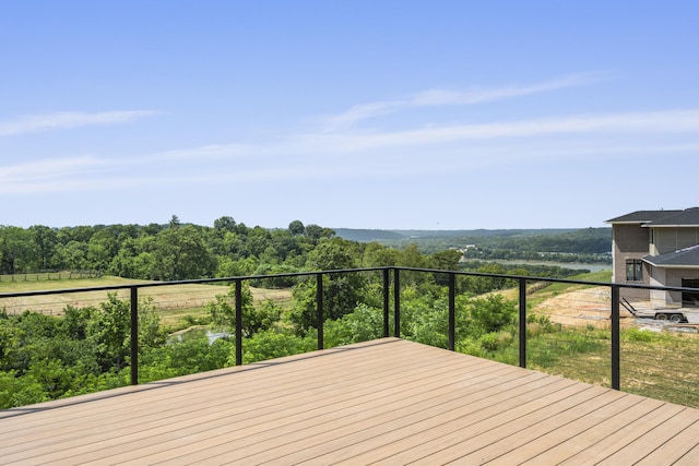 5090 Bella Vista Dr, Cold Spring, KY 41076 - view of wooden deck