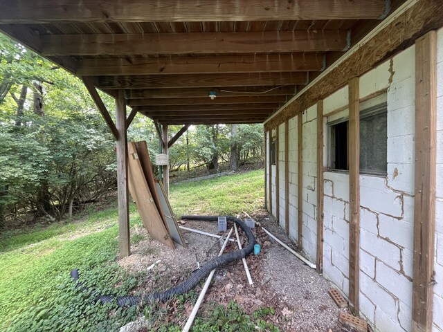483 Elk Rd, Owenton, KY 40359 - view of yard with an exterior structure