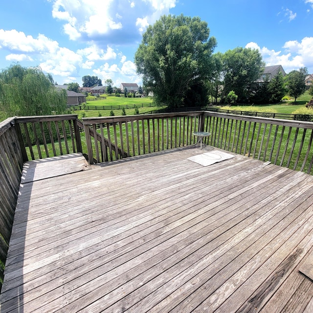 4467 Hackberry Ct, Burlington, KY 41005 - view of wooden deck